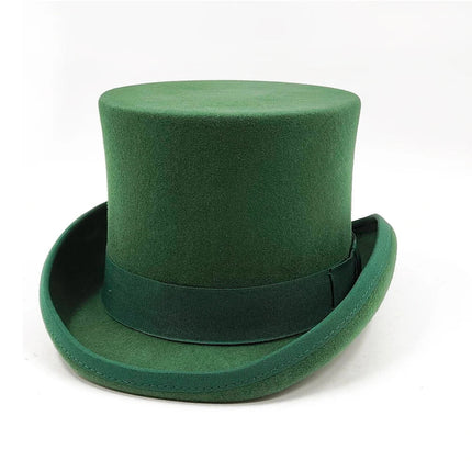 Chapeau haut de forme mariage - Vert | La boutique du chapeau