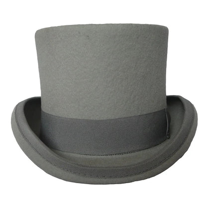 Chapeau haut de forme mariage - Gris | La boutique du chapeau