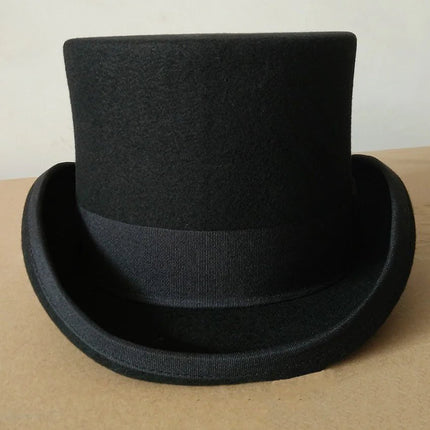 Chapeau haut de forme mariage - Noir | La boutique du chapeau