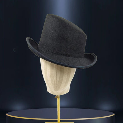 Chapeau haut de forme unisexe - Noir | La boutique du chapeau