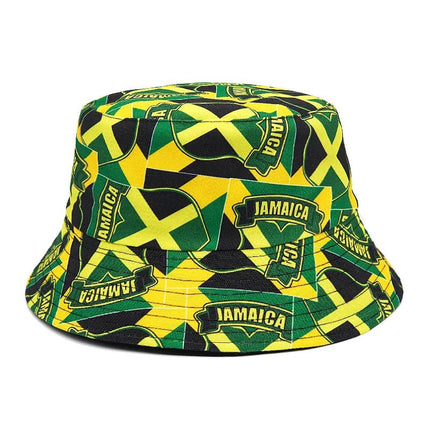 Chapeau jamaïcain - Vert/jaune - M (56 - 58cm) | La boutique du chapeau