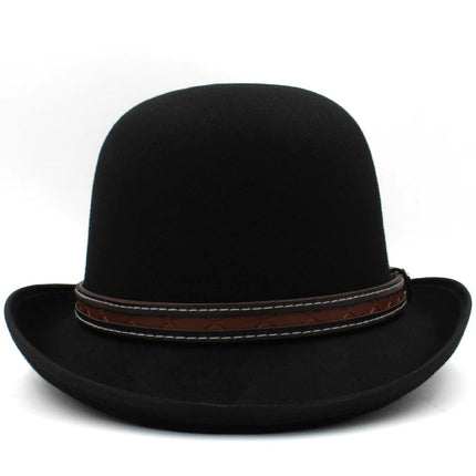 Chapeau melon femme - Noir - M (56 - 58cm) | La boutique du chapeau