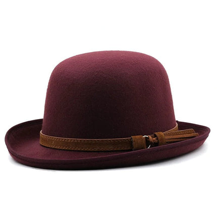 Chapeau melon - Bordeaux | La boutique du chapeau