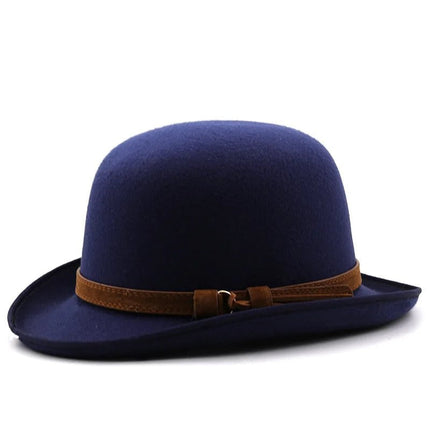 Chapeau melon - Bleu foncé | La boutique du chapeau