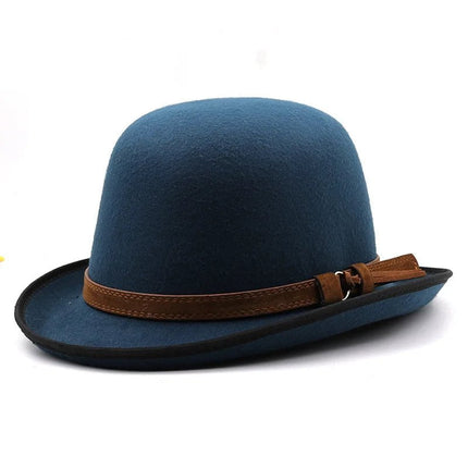 Chapeau melon - Bleu | La boutique du chapeau