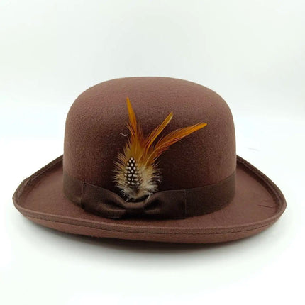 Chapeau Melon Stylé - Marron | La boutique du chapeau