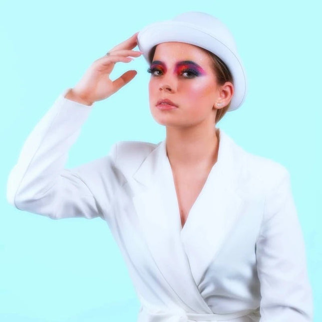 Chapeau Melon Unisexe - Blanc | La boutique du chapeau