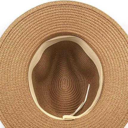 Chapeau paille Panama - Rose - L (58 - 59cm) | La boutique du chapeau
