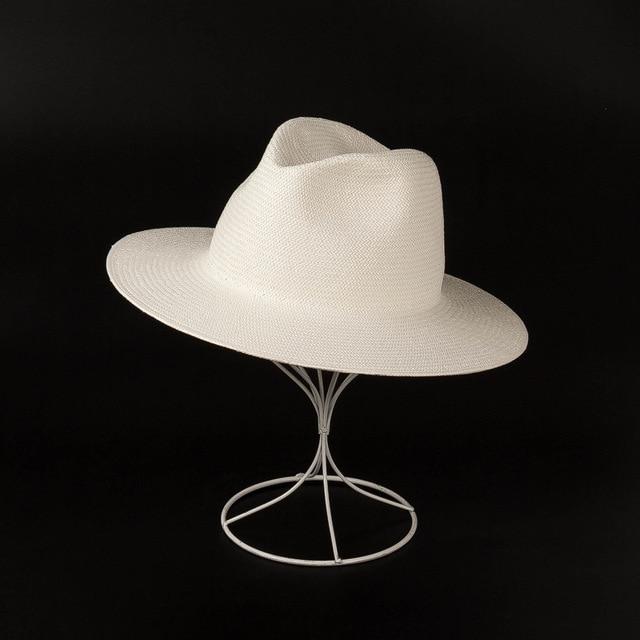 Chapeau panama blanc - 2 - M (56 - 58cm) | La boutique du chapeau