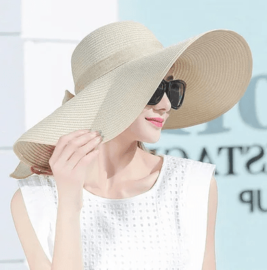 Chapeau Pliable D'été UV Protéger - Beige - M (56 - 58cm) | La boutique du chapeau