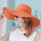 Chapeau Pliable D'été UV Protéger - Orange - M (56 - 58cm) | La boutique du chapeau