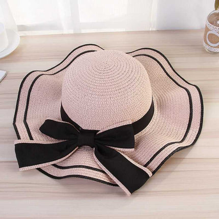 Chapeau provençal en paille - Rose - M (56 - 58cm) | La boutique du chapeau
