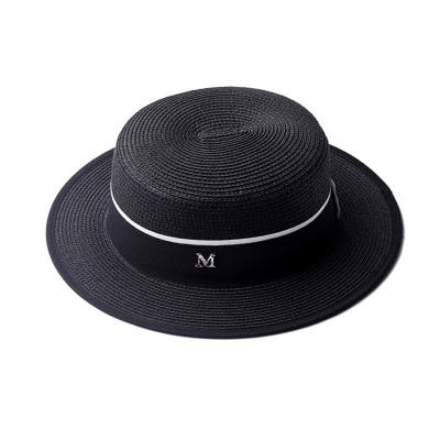 Chapeau Rond plat Haut De Paille M panama - Camel - M (56 - 58cm) | La boutique du chapeau