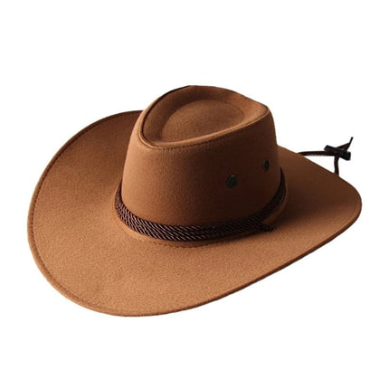 Chapeau cow-boy occidental - Kaki - M (56 - 58cm) | La boutique du chapeau