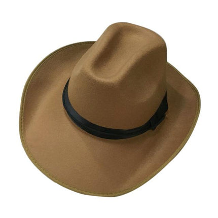 Chapeau western haute qualité - Marron - M (56 - 58cm) | La boutique du chapeau