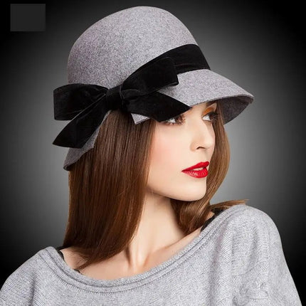 Chapeaux cloche femme - Gris - M (56 - 58cm) | La boutique du chapeau