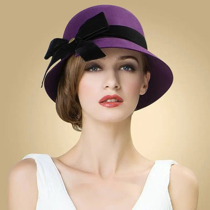Chapeaux cloche femme - Violet - M (56 - 58cm) | La boutique du chapeau