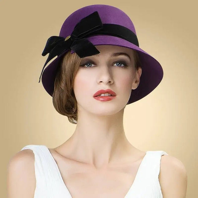 Chapeaux cloche femme - Violet - M (56 - 58cm) | La boutique du chapeau