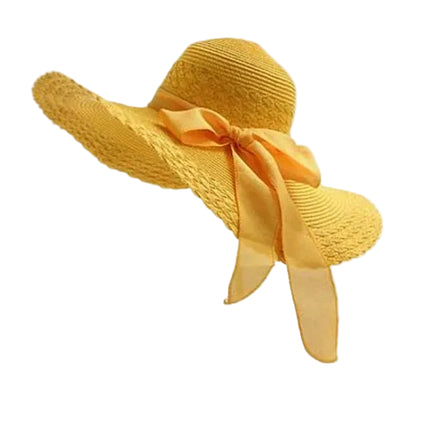 Chapeaux de paille - Jaune - M (56 - 58cm) | La boutique du chapeau