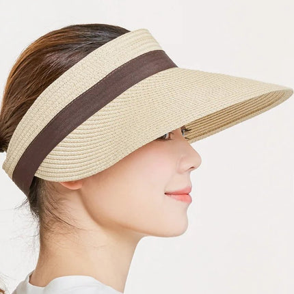 Chapeaux de paille pour femmes - Beige - Ajustable (du 54 au 59) | La boutique du chapeau