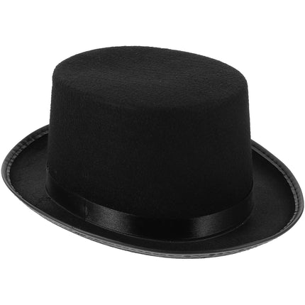 Chapeaux haut de forme fête - Noir - M (56 - 58cm) | La boutique du chapeau