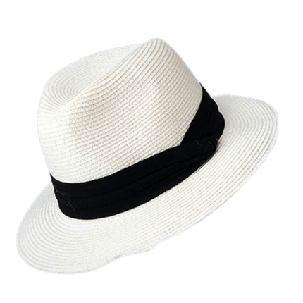 Chapeaux Panama - Blanc - 1 | La boutique du chapeau