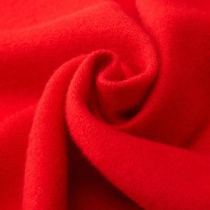 Écharpe chaude et douce pour homme - rouge - 180x30cm | La boutique du chapeau