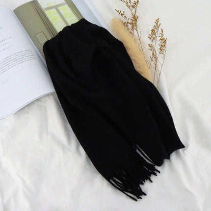 Écharpe en laine - Bordeau - 165 - 30CM | La boutique du chapeau