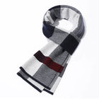 Écharpe homme - Bleu - 180 - 30CM | La boutique du chapeau