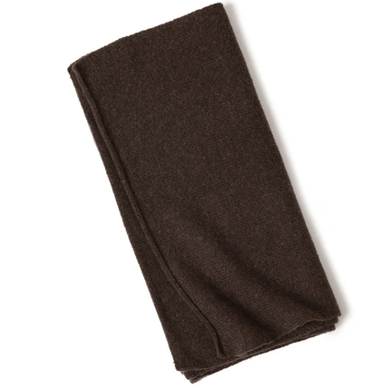 Écharpe pour homme en laine - Café - | La boutique du chapeau