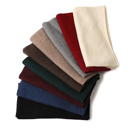 Écharpe pour homme en laine - Bordeau - | La boutique du chapeau