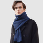 Écharpe pour homme en laine - Bleu - | La boutique du chapeau