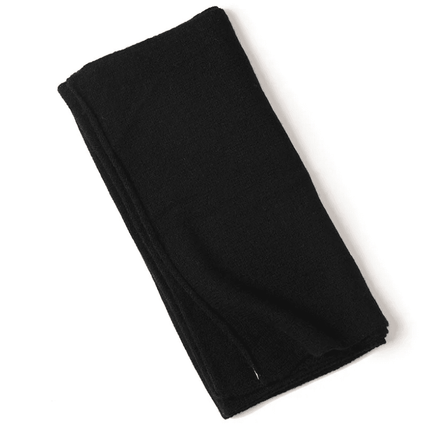 Écharpe pour homme en laine - Noir - | La boutique du chapeau