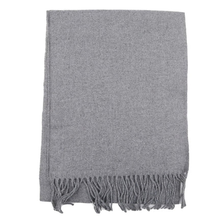 Écharpes de couleurs unies pour homme - gris - | La boutique du chapeau