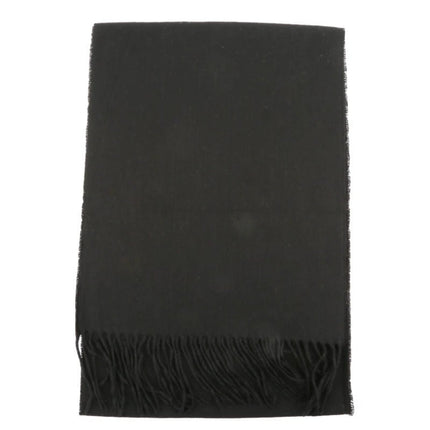 Écharpes de couleurs unies pour homme - noir - | La boutique du chapeau