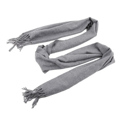Écharpes de couleurs unies pour homme - gris - | La boutique du chapeau