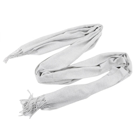 Écharpes de couleurs unies pour homme - blanc - | La boutique du chapeau