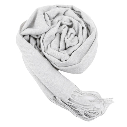 Écharpes de couleurs unies pour homme - gris - | La boutique du chapeau