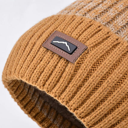 Ensemble bonnet d'hiver, gants, écharpe - Kaki - Ajustable (du 54 au 59) | La boutique du chapeau