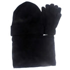 Ensemble gants et écharpe pour fille - Noir - Adulte | La boutique du chapeau