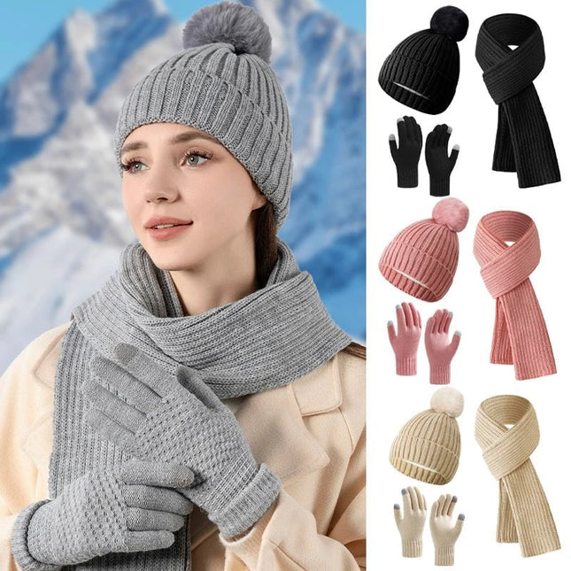 Ensemble femme velours - Gris - Ajustable (du 54 au 59) | La boutique du chapeau