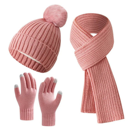 Ensemble femme velours - Rose - Ajustable (du 54 au 59) | La boutique du chapeau