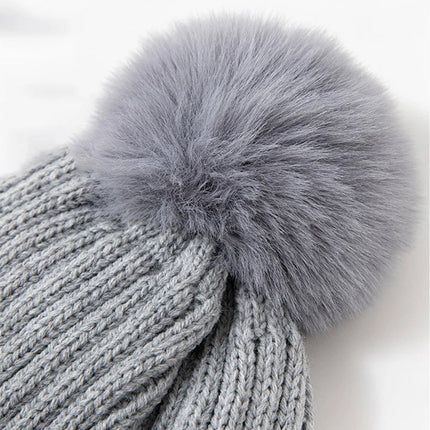 Ensemble femme velours - Gris - Ajustable (du 54 au 59) | La boutique du chapeau