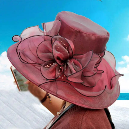 Fascinateur d'église - Bordeaux - M (56 - 58cm) | La boutique du chapeau