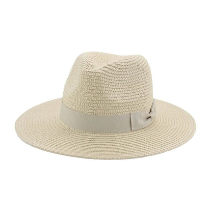 Fedora avec ruban à nœud papillon - Café - M (56 - 58cm) | La boutique du chapeau
