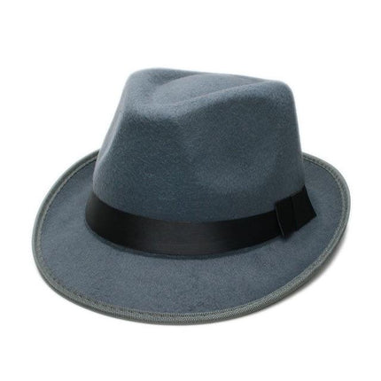 Fédora unisexe - Gris - M (56 - 58cm) | La boutique du chapeau