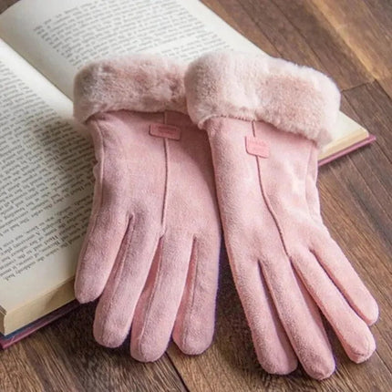Gants épais et chauds - Marron - Ajustable ( 6 ½ à 8 ) | La boutique du chapeau