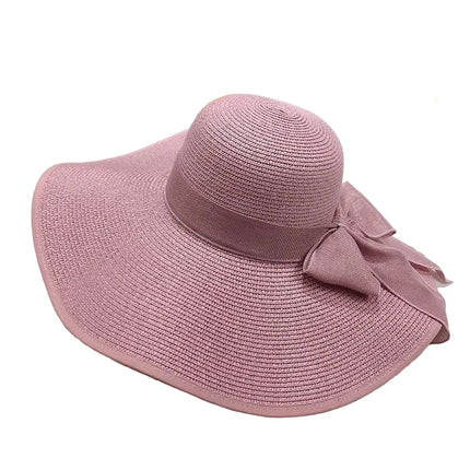 Grand chapeau de plage - Violet - M (56 - 58cm) | La boutique du chapeau