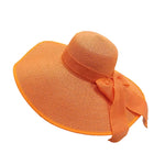 Grand chapeau de plage - Orange - M (56 - 58cm) | La boutique du chapeau