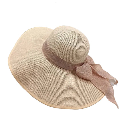 Grand chapeau de plage - Camel - M (56 - 58cm) | La boutique du chapeau